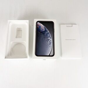 EMPTY BOX ONLY Genuine OEM Apple iPhone Xr Black 128GB